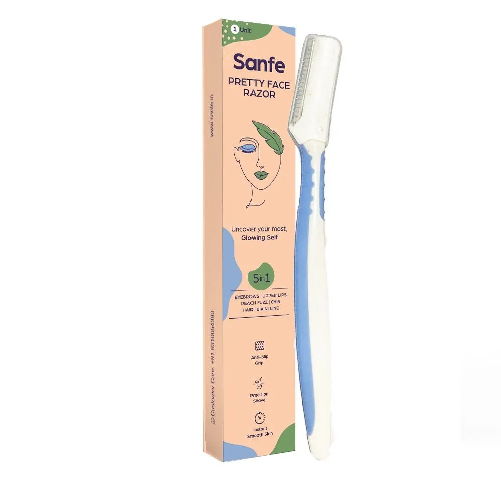 Sanfe Pretty Face Razor for Pain Free Facial Hair Removal