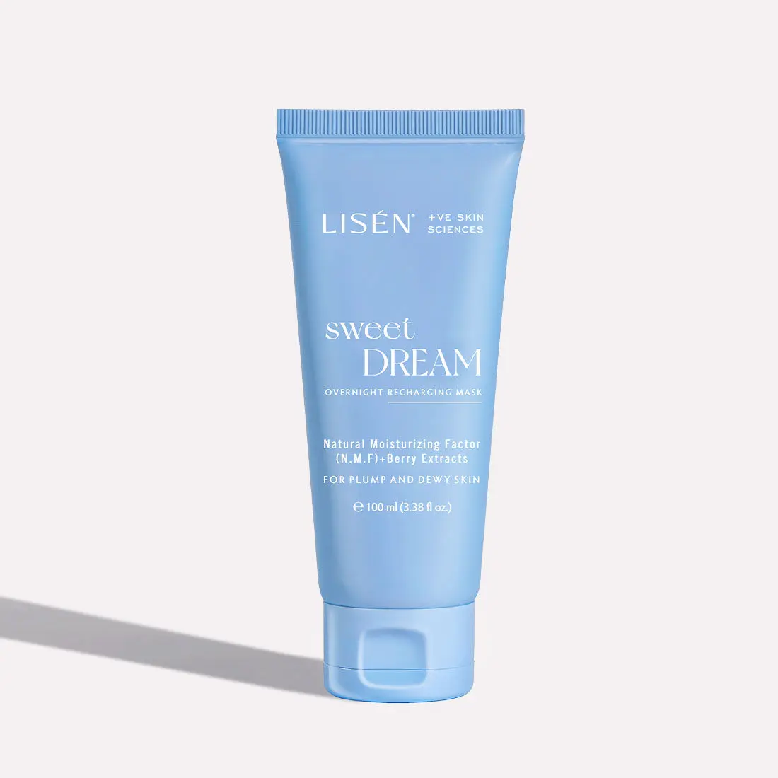 LISEN Sweet Dream Overnight Recharging Mask, 100 G | Formulated with Natural Moisturizing Factor (N.M.F) + Berry Extracts for Plum and Dewy Skin (Women & Men)