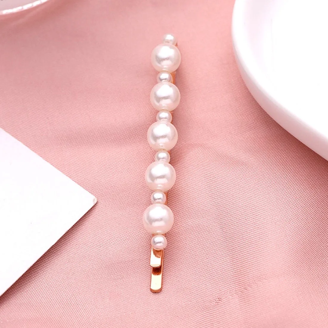 Ferosh Pearl Hairpin Set - Set Of 2