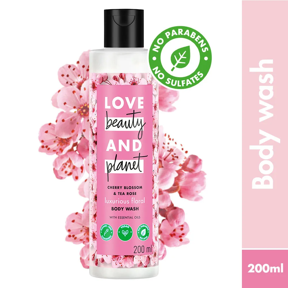 Love Beauty & Planet Cherry Blossom & Tea Rose Body Wash