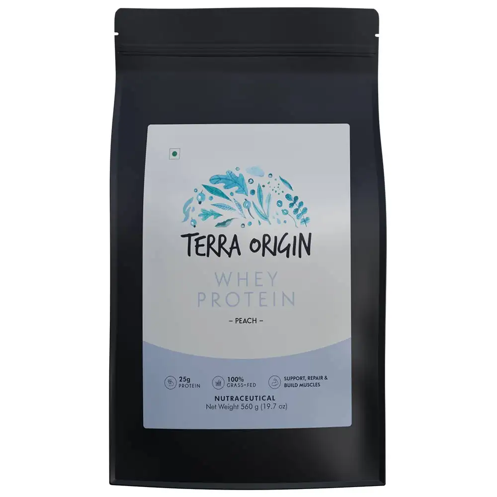 Terra Origin Whey Protein,  1.23 lb  Peach