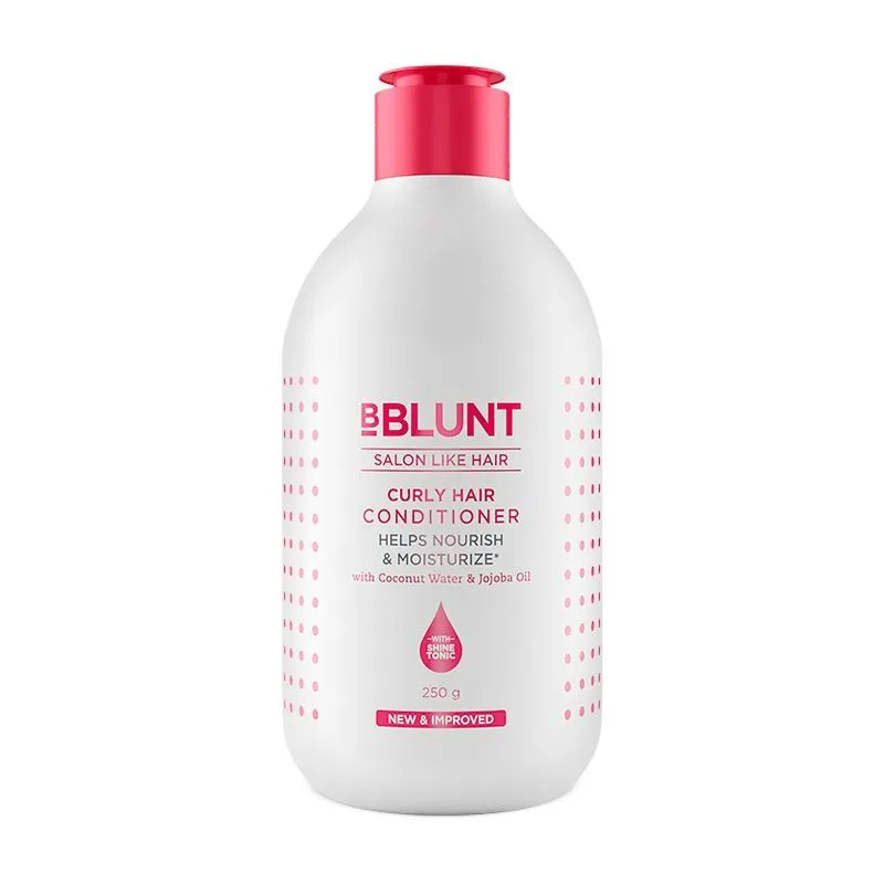 BBlunt Curly Hair Conditioner With Coconut Water & Jojoba Oil