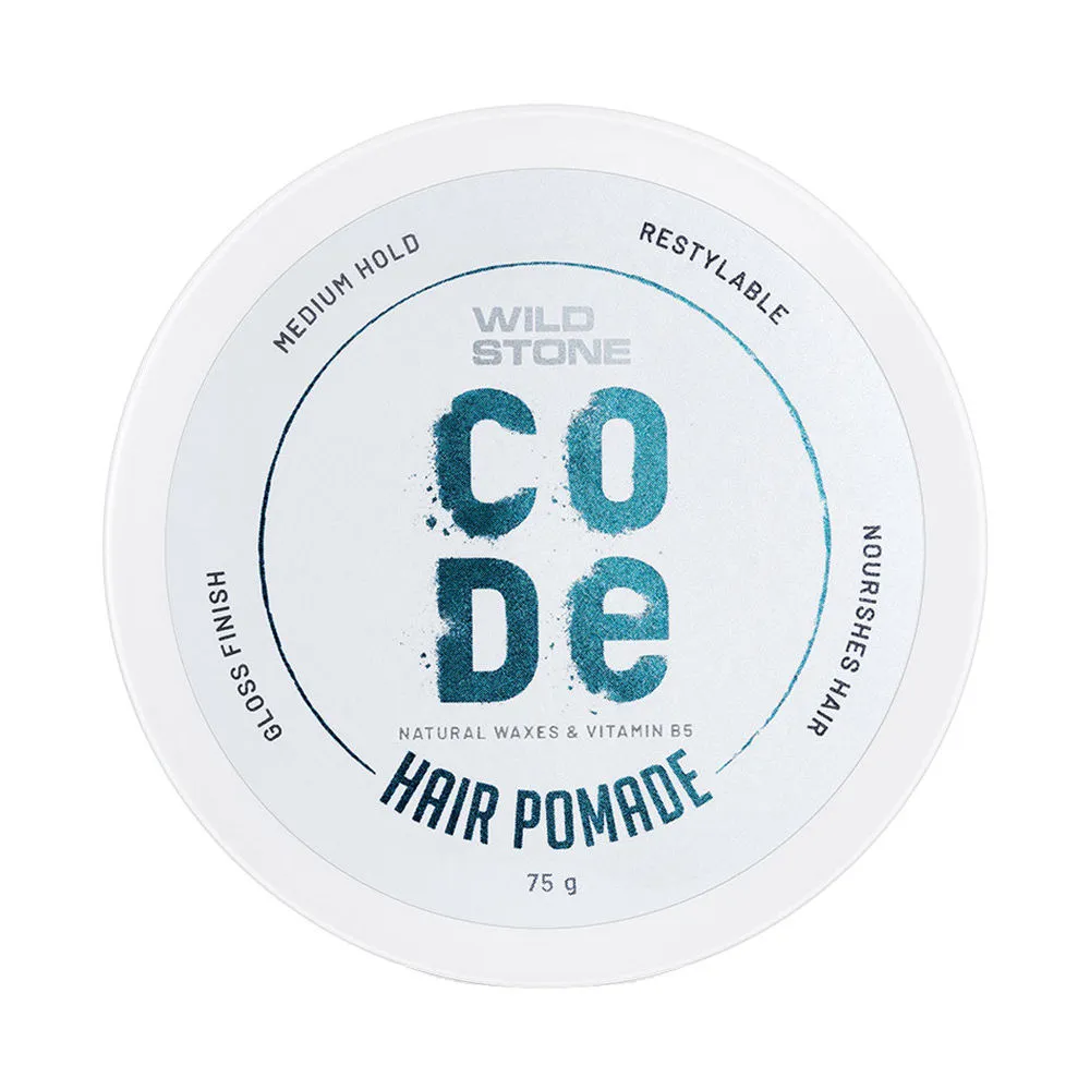 Wild Stone Code Hair Pomade For Men