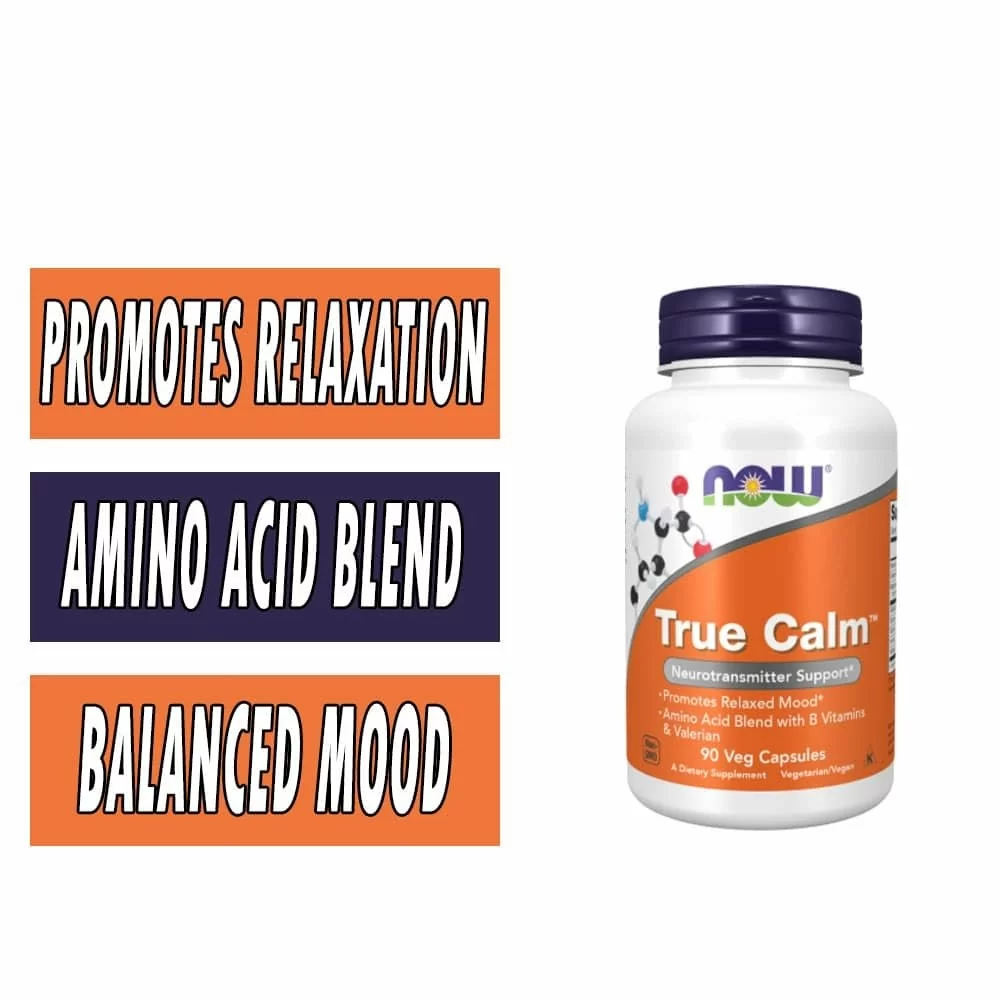 NOW True Calm - 90 Veg Capsules