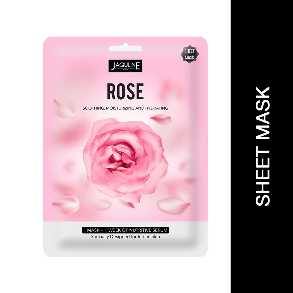 Jaquline USA Rose Sheet Mask