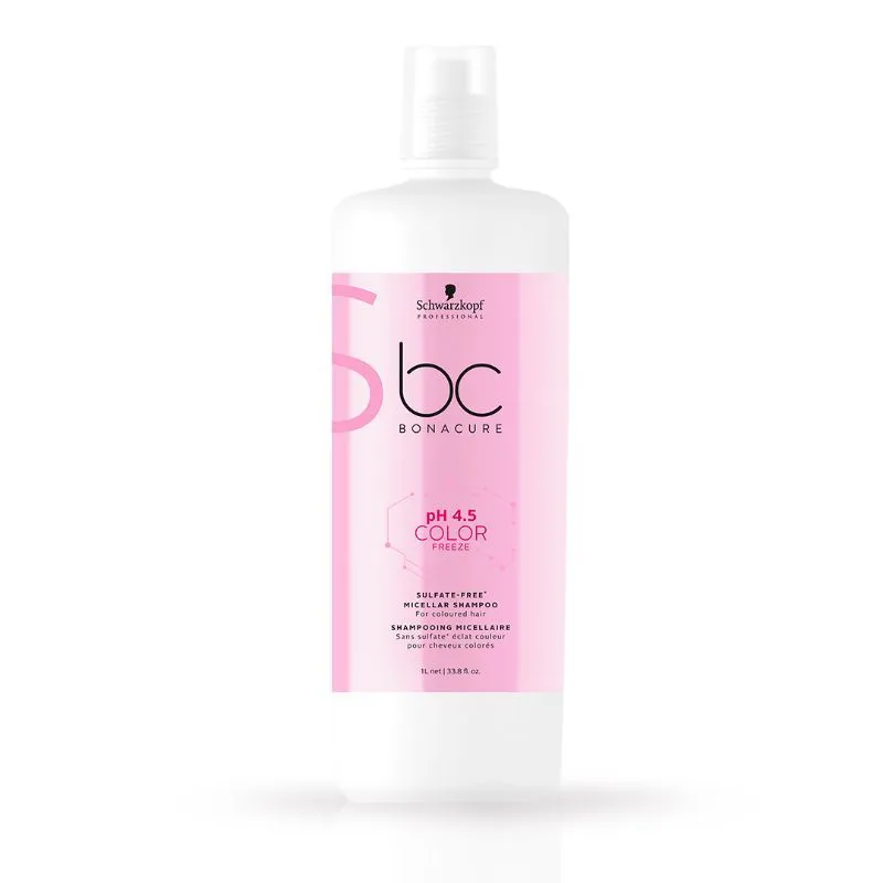 Schwarzkopf Professional Bonacure pH 4.5 Color Freeze Sulfate Free Micellar Shampoo