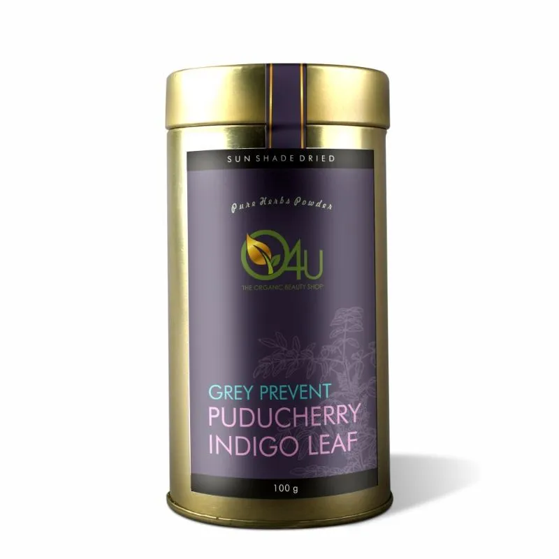 O4U Pure & Organic Puducherry Indigo Leaf Powder