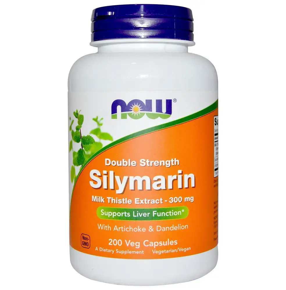 Now Silymarin Milk Thistle Extract,  200 veggie capsule(s)