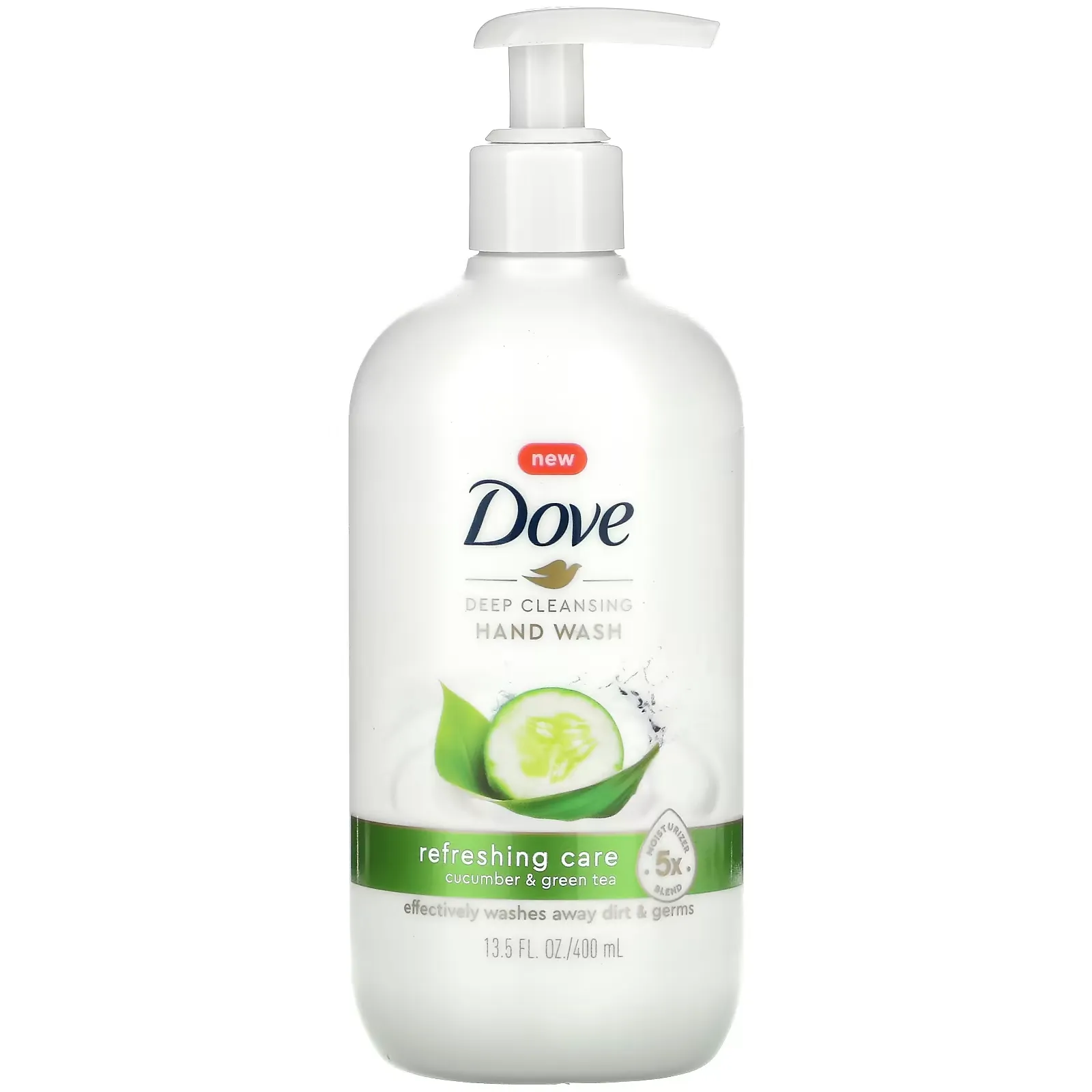 Deep Cleansing Hand Wash, Cucumber & Green Tea, 13.5 fl oz (400 ml)