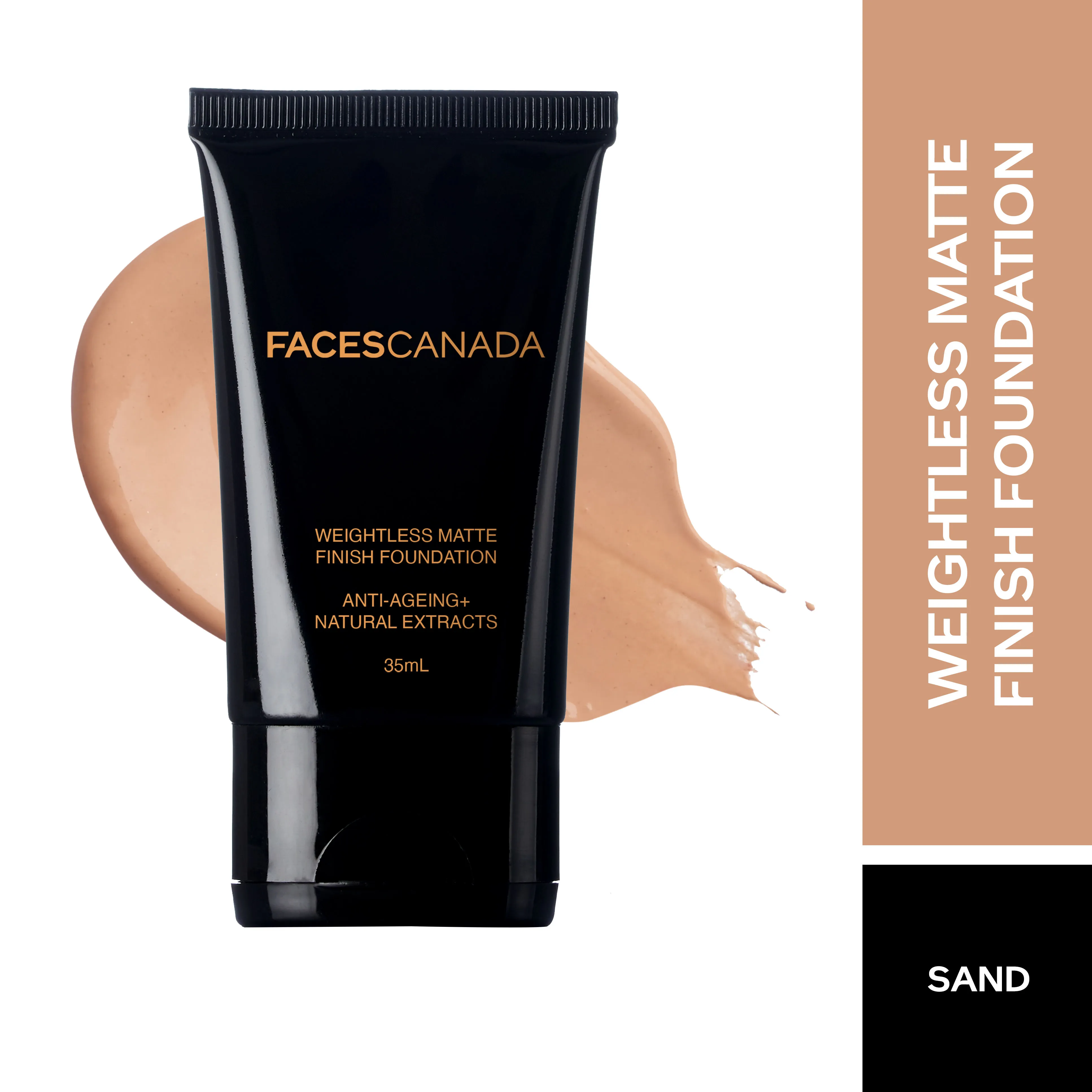 Faces Canada Weightless Matte Finish Foundation - Sand 04