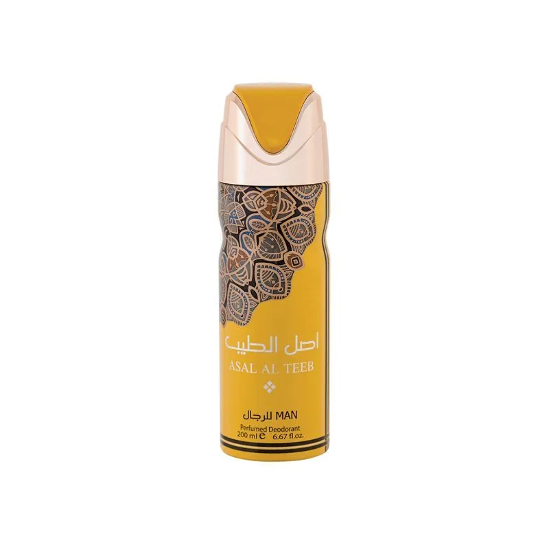 Lattafa Asal Al Teeb Men Long Lasting Perfumed Deodorant