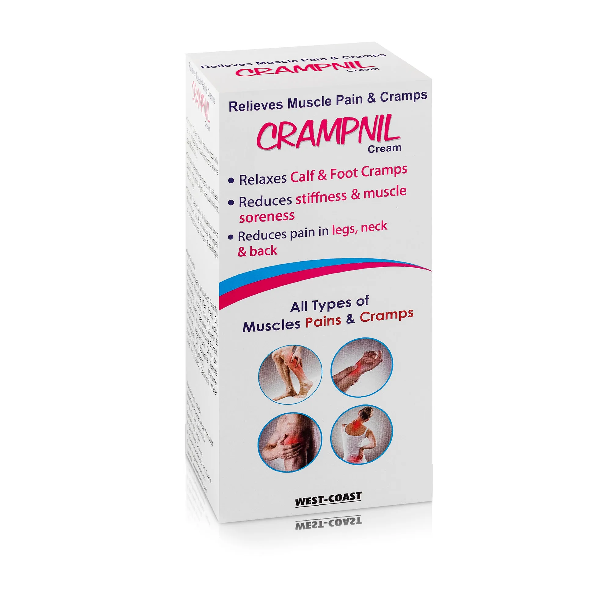 Healthvit Crampnil Relieves Muscle Pain & Cramps Cream