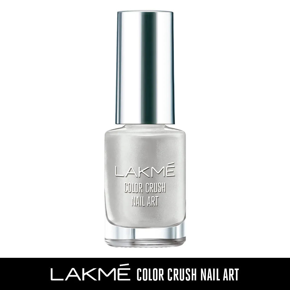 Lakme Color Crush Nail Art - M11 Classic Silver