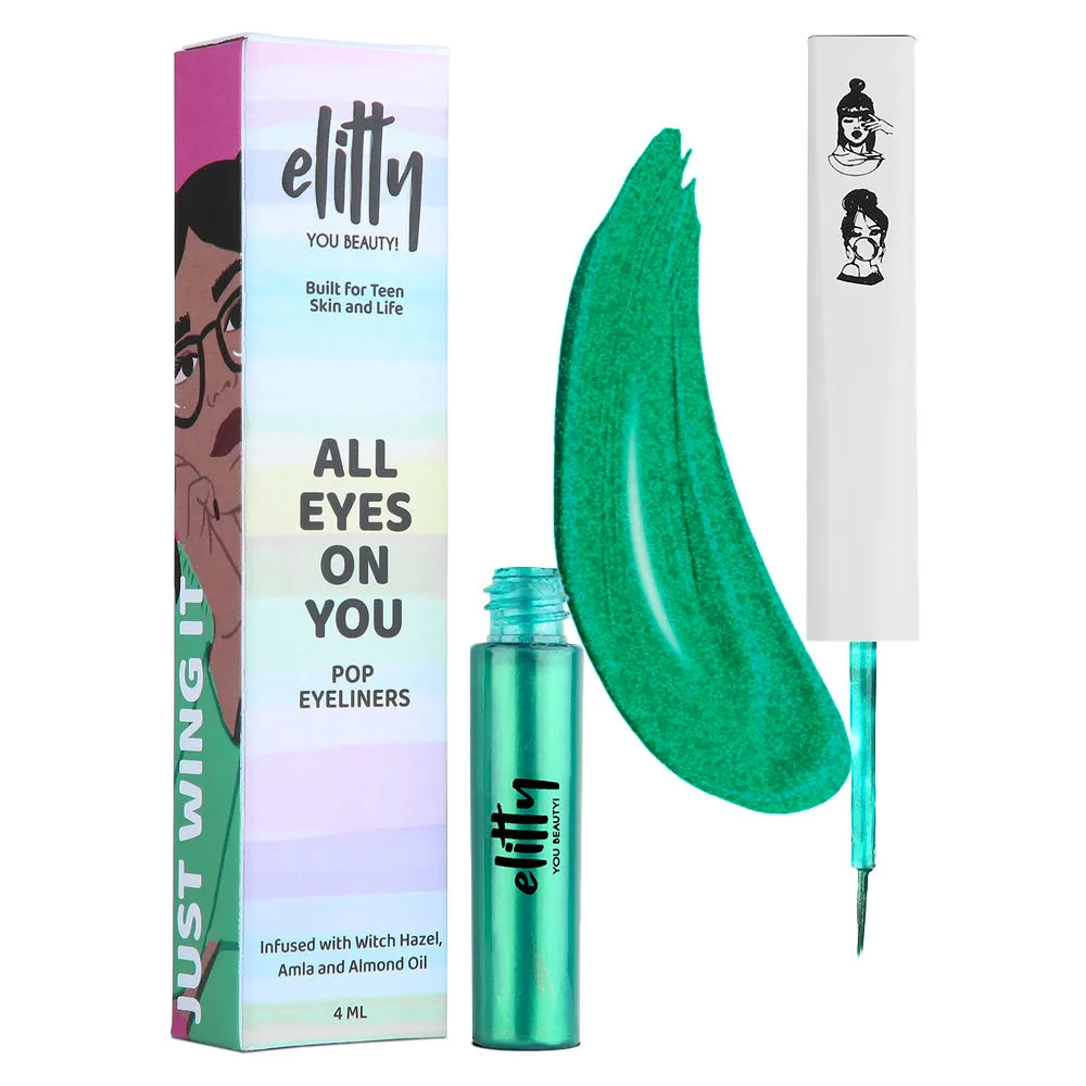 Elitty All Eyes On You Mettalic Pop Eyeliners - Power Move