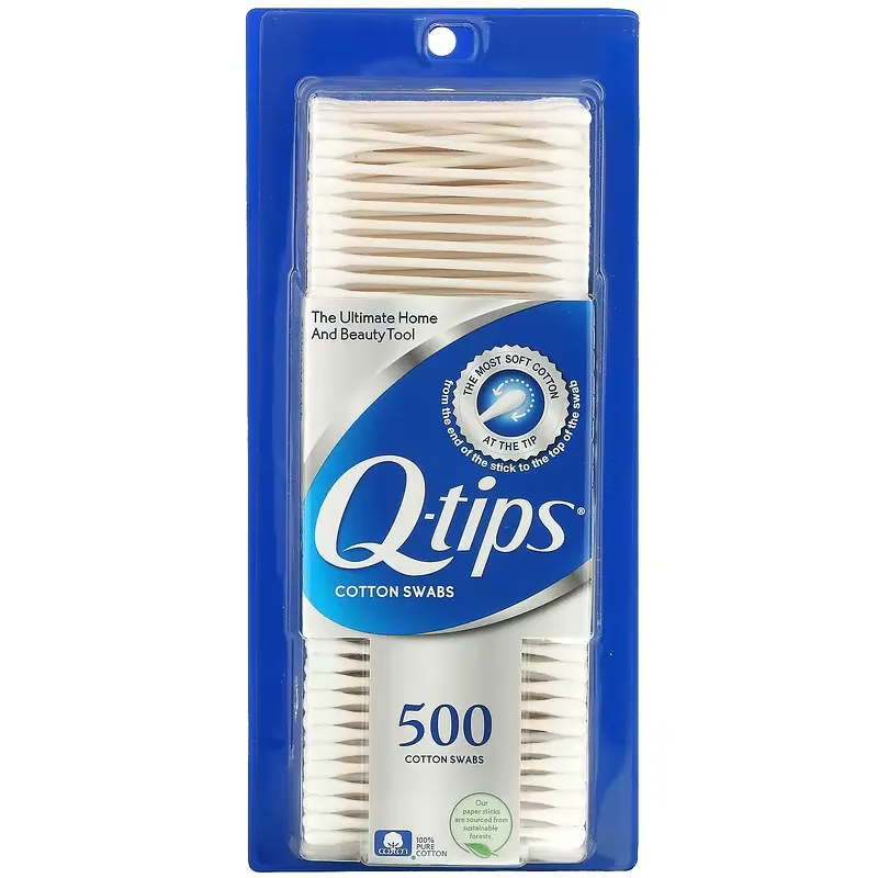 Cotton Swabs, 500 Swabs