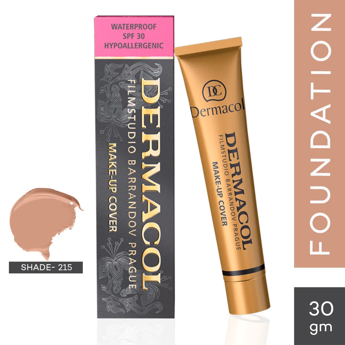 Dermacol Make Up Cover Foundation SPF 30 - 215