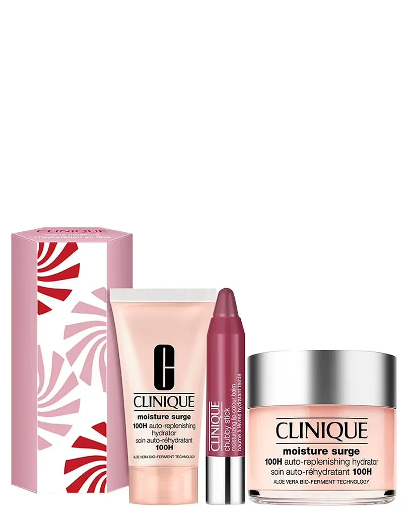 Clinique Moisture Surge 100h (125ml) + Merry Moisture Set