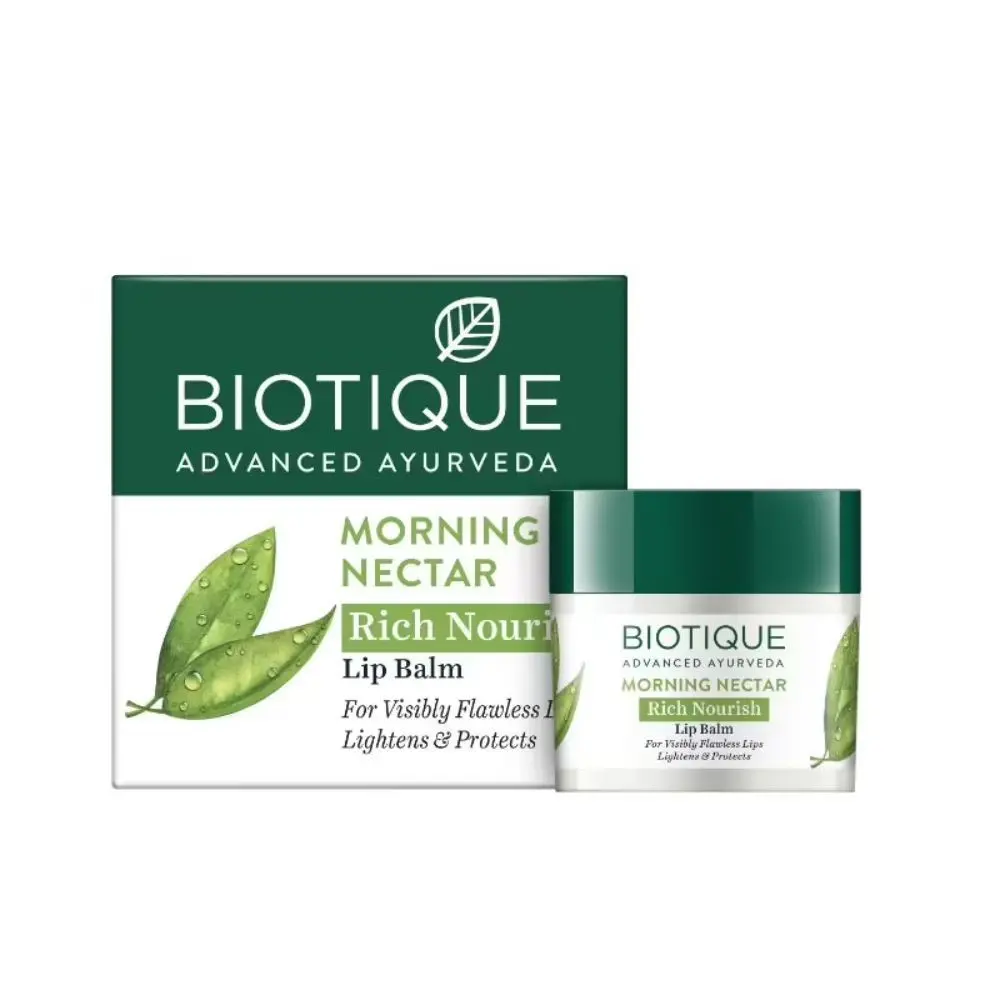 Biotique Morning Nectar Rich Nourish Lip Balm  (12 g)