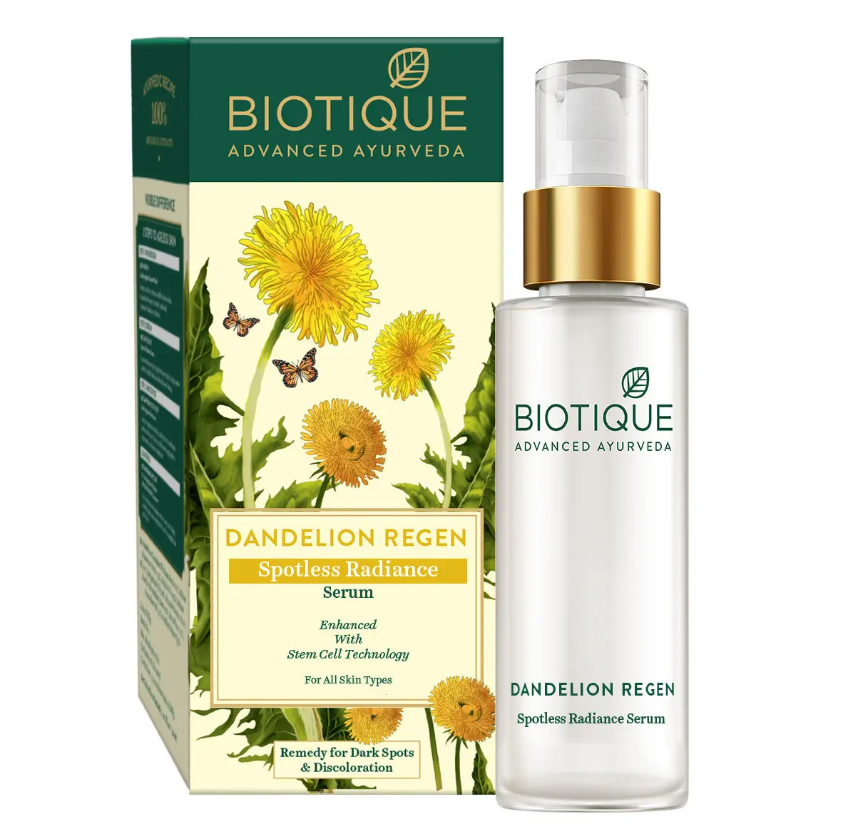 Biotique Bio Dandelion (Spotless Radiance Serum)(30 ml)