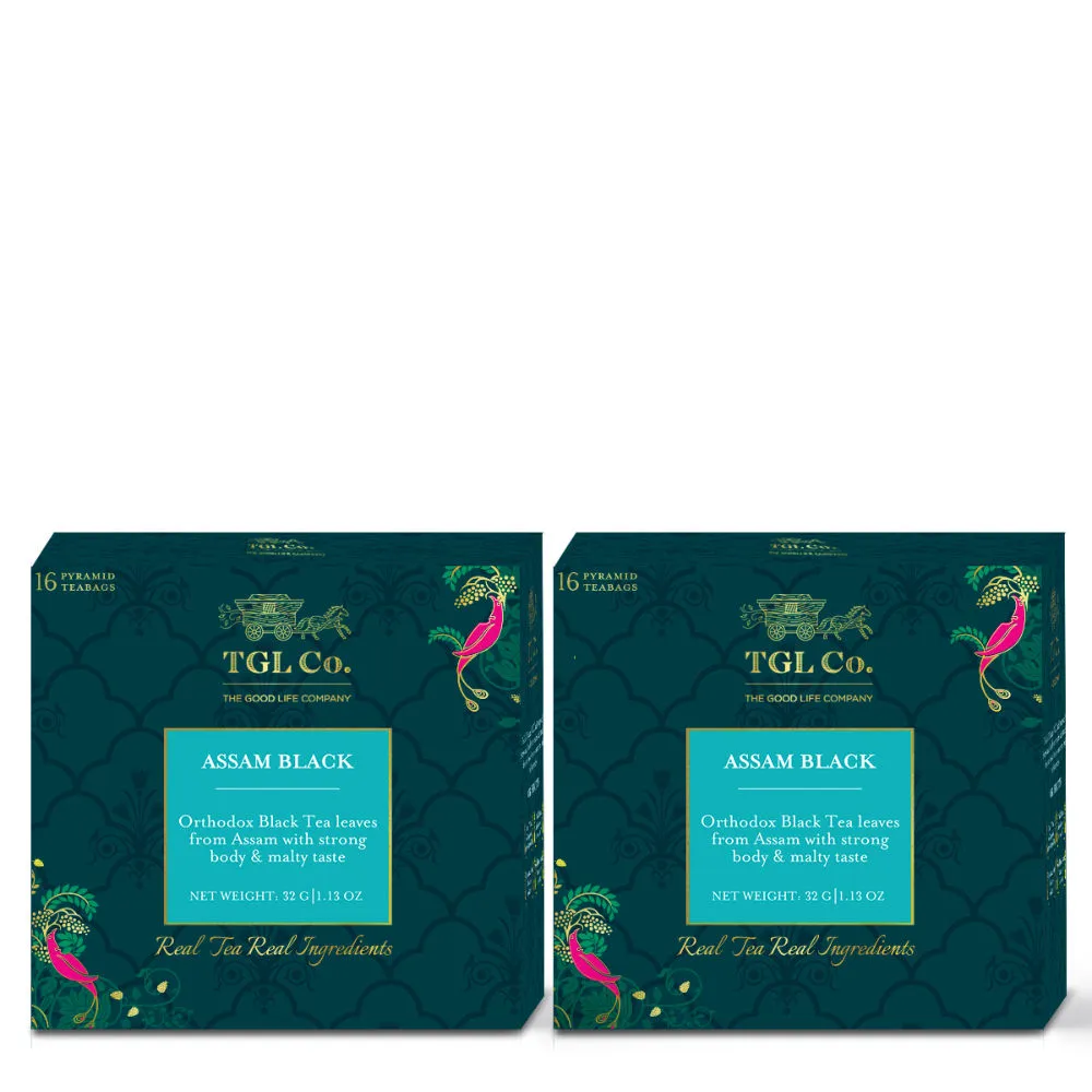 TGL Co. Assam Black Tea Bags- Pack Of 2