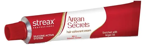 Streax Professional Argan Secrets Hair Colourant Cream - Dark Blonde 6