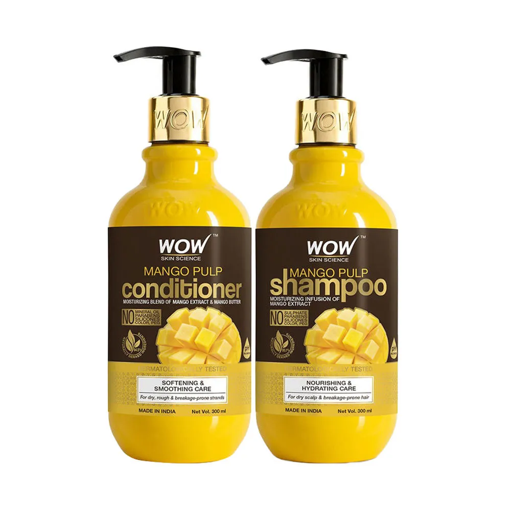 WOW Skin Science Ultimate Hair Kit ( Shampoo +conditioner)