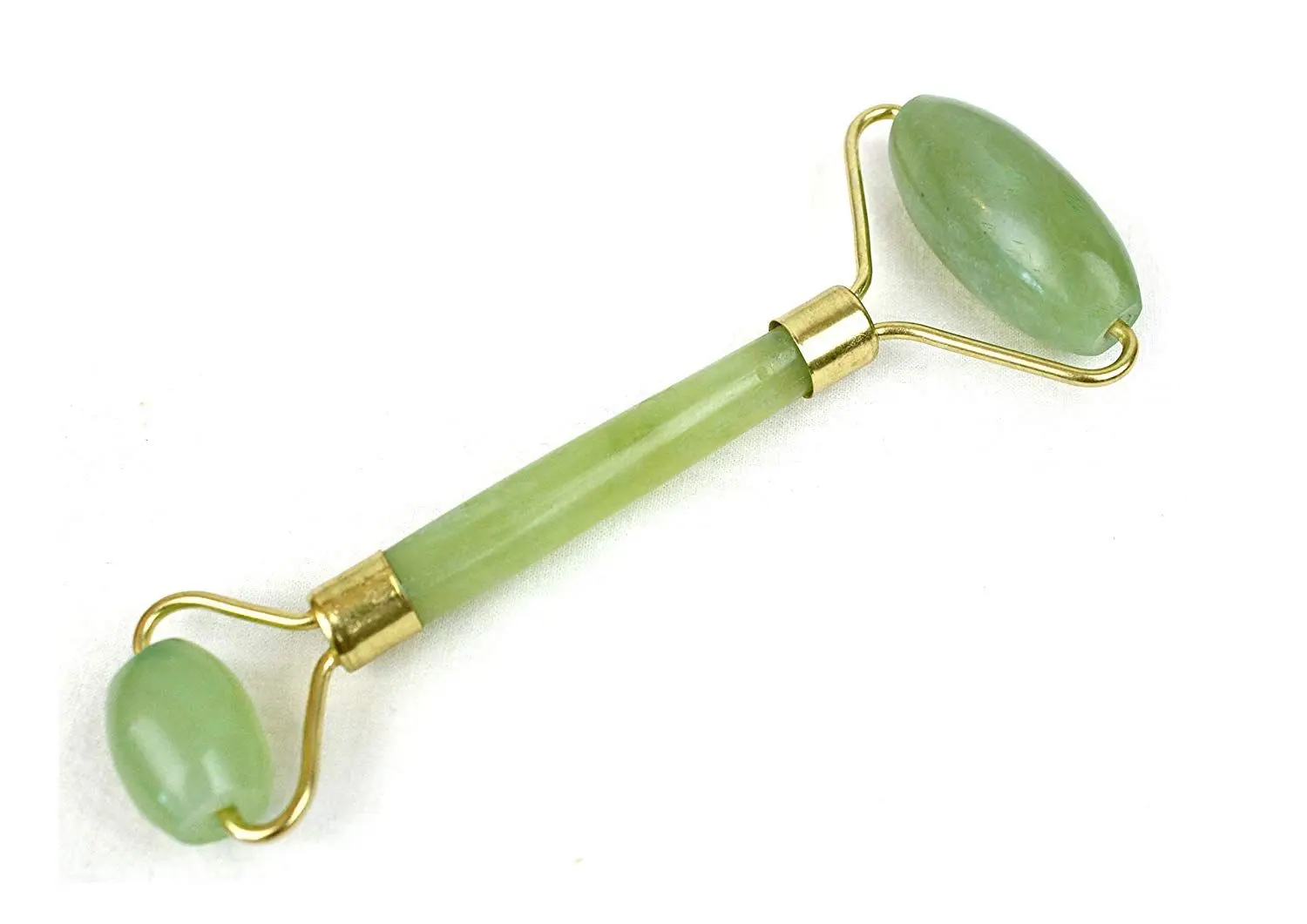 Bronson Professional Jade Roller Massager/Slimming Tool For Face, Neck And Head (Green)
