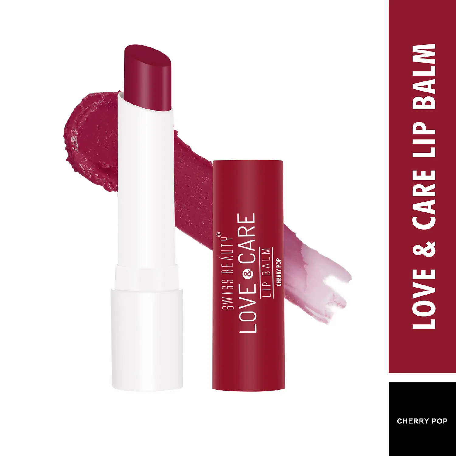 Swiss Beauty Love & Care Lip Balm Cherry Pop (4.5 g)