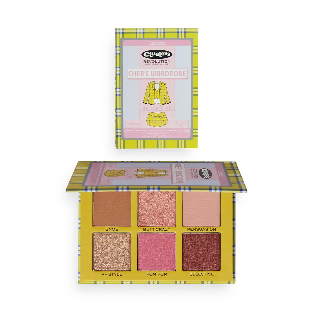 Makeup Revolution Clueless X Cher's Wardrobe Palette