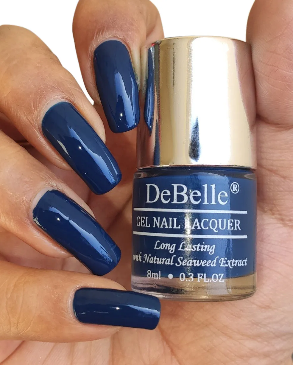 DeBelle Gel Nail Polish - Bleu Allure (Navy Blue)