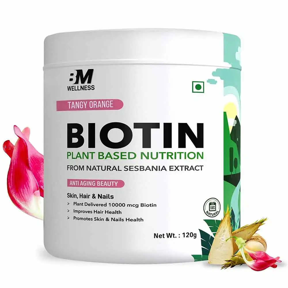 Big Muscles Biotin,  120 g  Tangy Orange