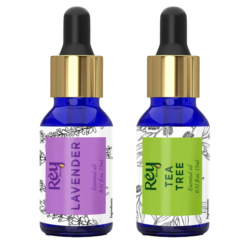 Rey Naturals Tea Tree & Lavender Essential Oil