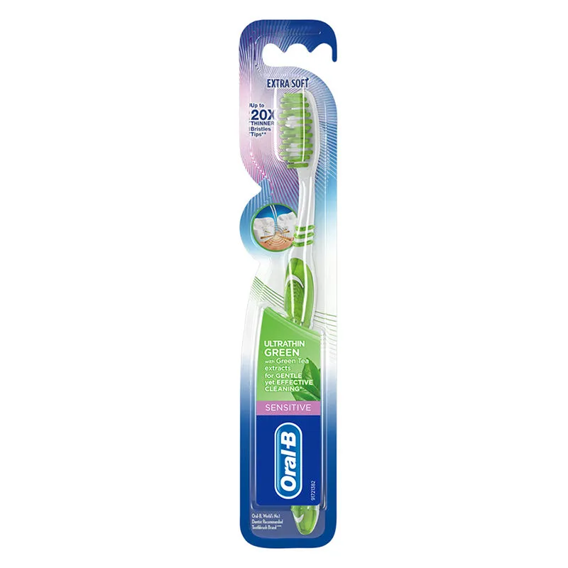 Oral-B Ultrathin Sensitive Green Toothbrush