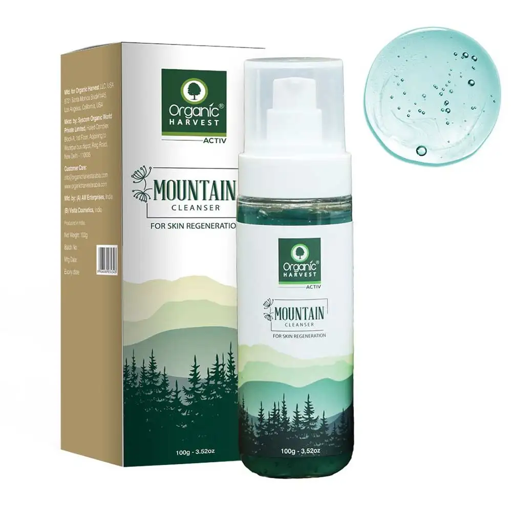 Organic Harvest Mountain Range Cleanser,  100 g  for Skin Regeneration