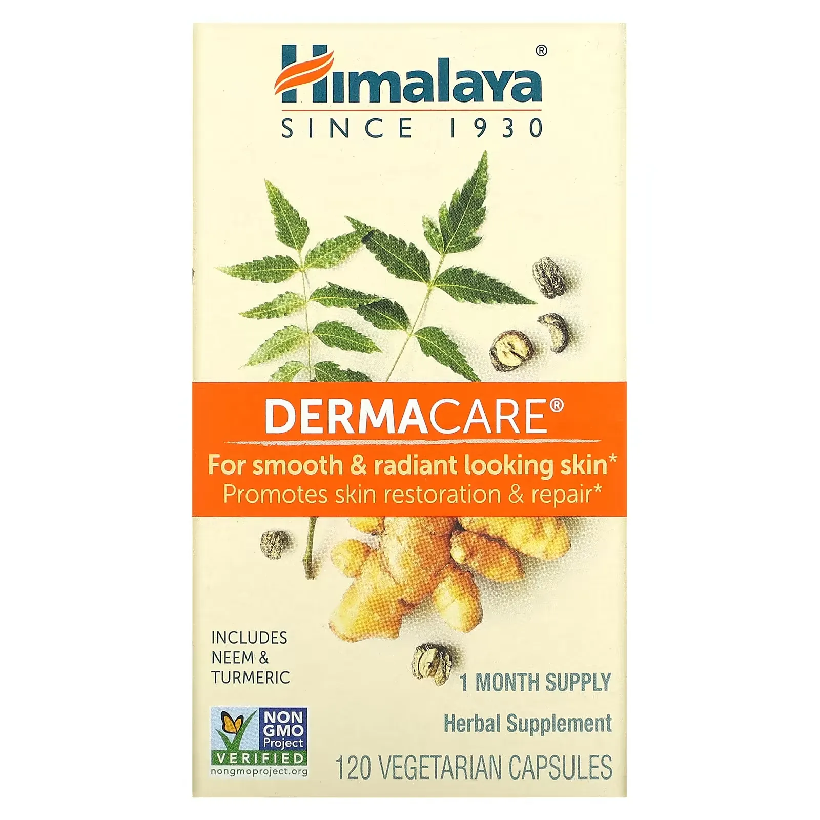 DermaCare, 120 Vegetarian Capsules