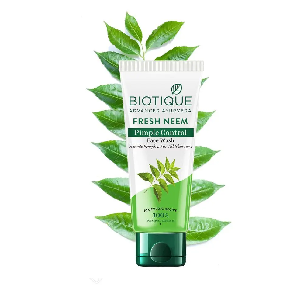 Biotique Fresh Neem Pimple Control Face Wash (50 ml)