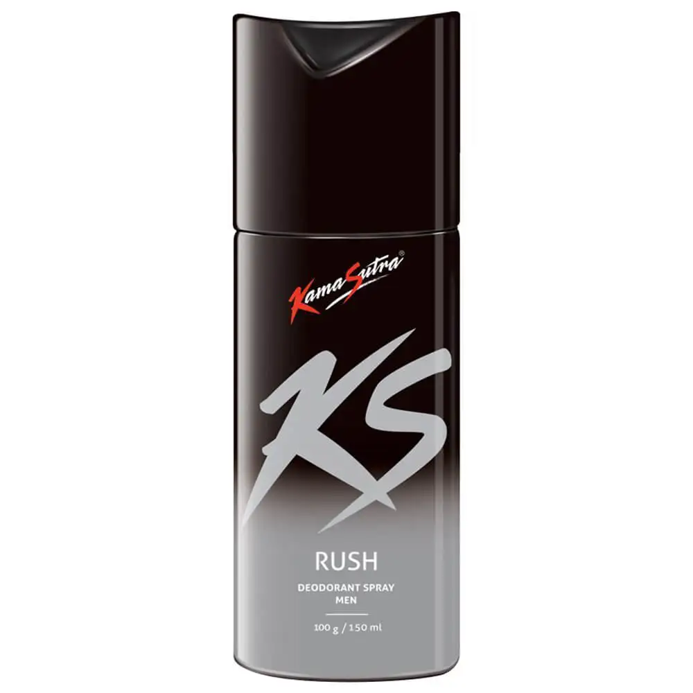 Kamasutra Rush Deodorant,  150 ml  for Men