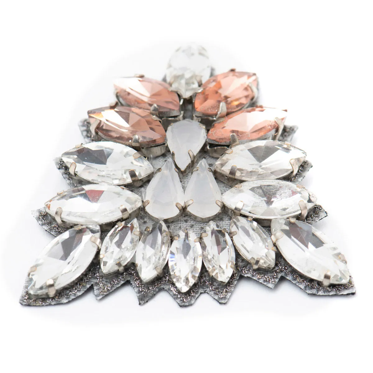 Hair Drama Co. Blush Hair Clip - Clear & Rose Gold