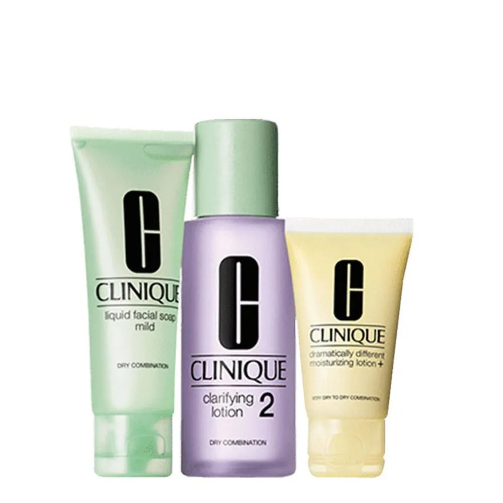 Clinique 3-Step Introduction Kit Skin Type 2 - Dry Combination