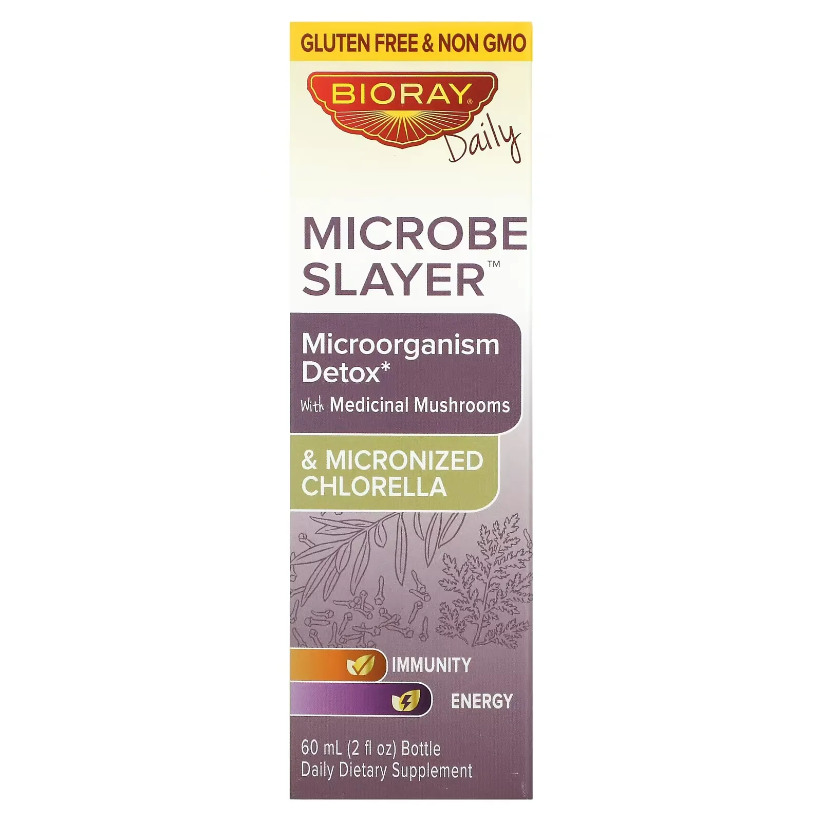 Microbe Slayer, Microorganism Detox, Alcohol Free, 2 fl oz (60 ml)