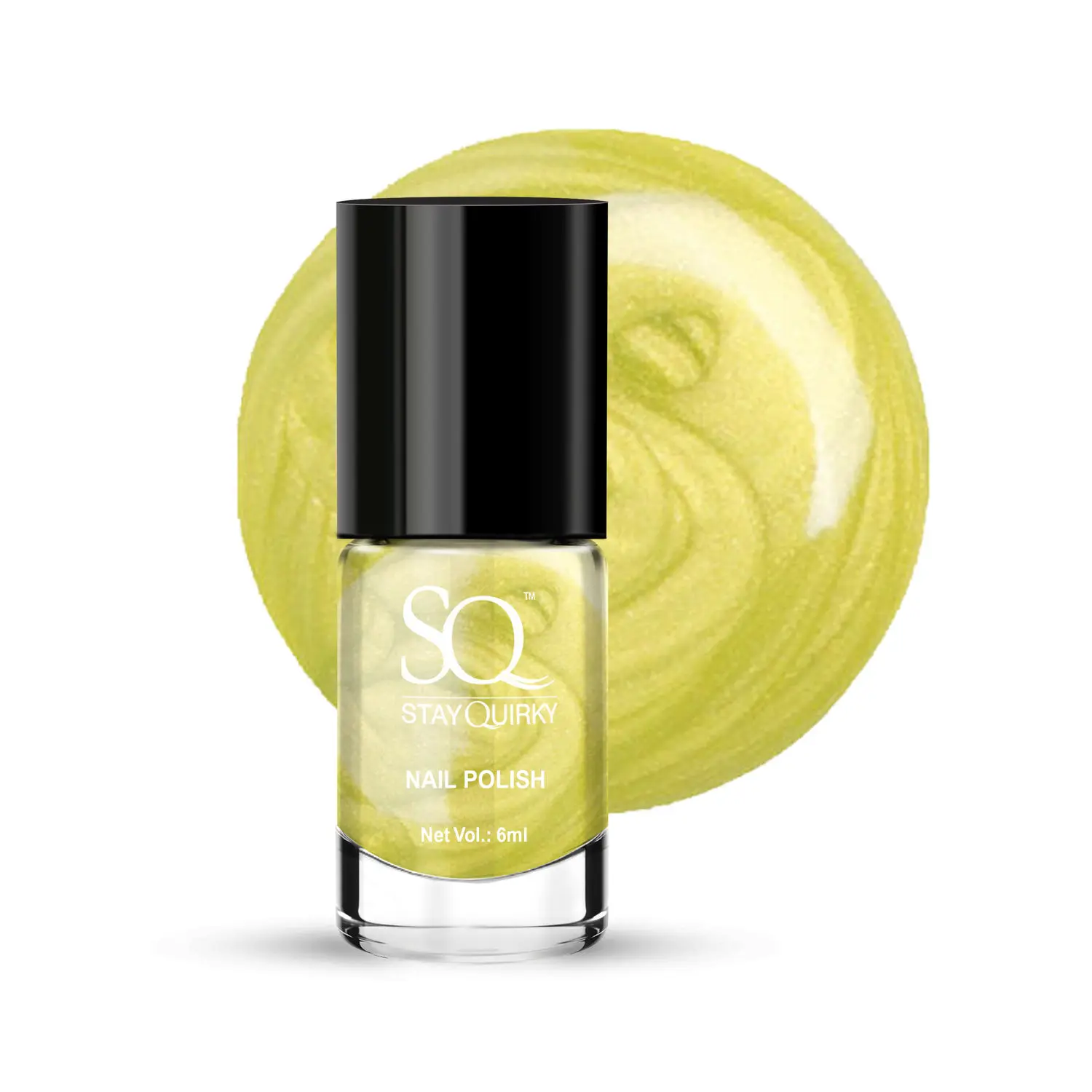 Stay Quirky Nail Paint, Matte, Green, Double Pleasure - Spoonin' 6 (6 ml)