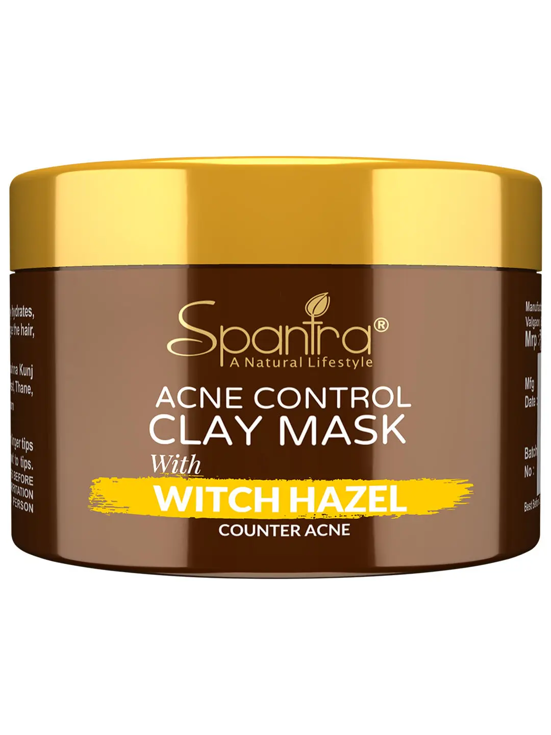 Spantra Acne control with Witch Hazel Clay Mask (125 g)