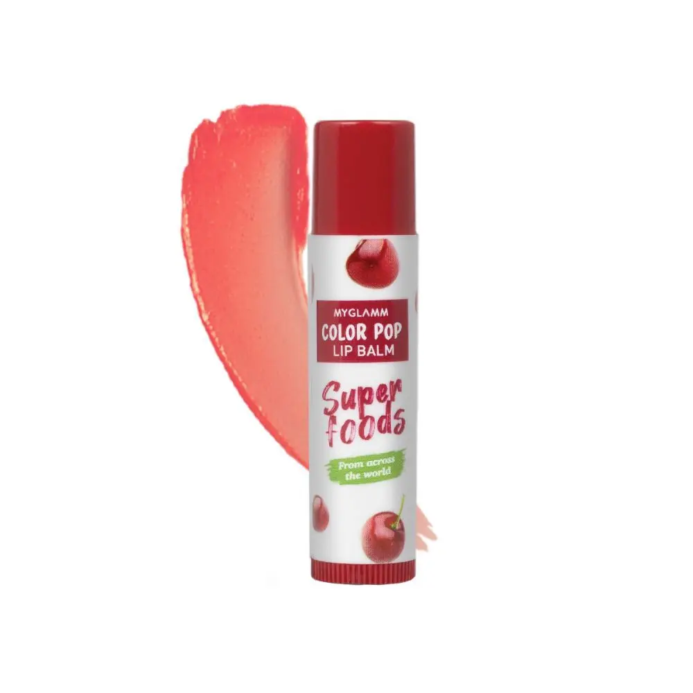 MyGlamm Color Pop Lip Balm-Cherry-(4.6 g)