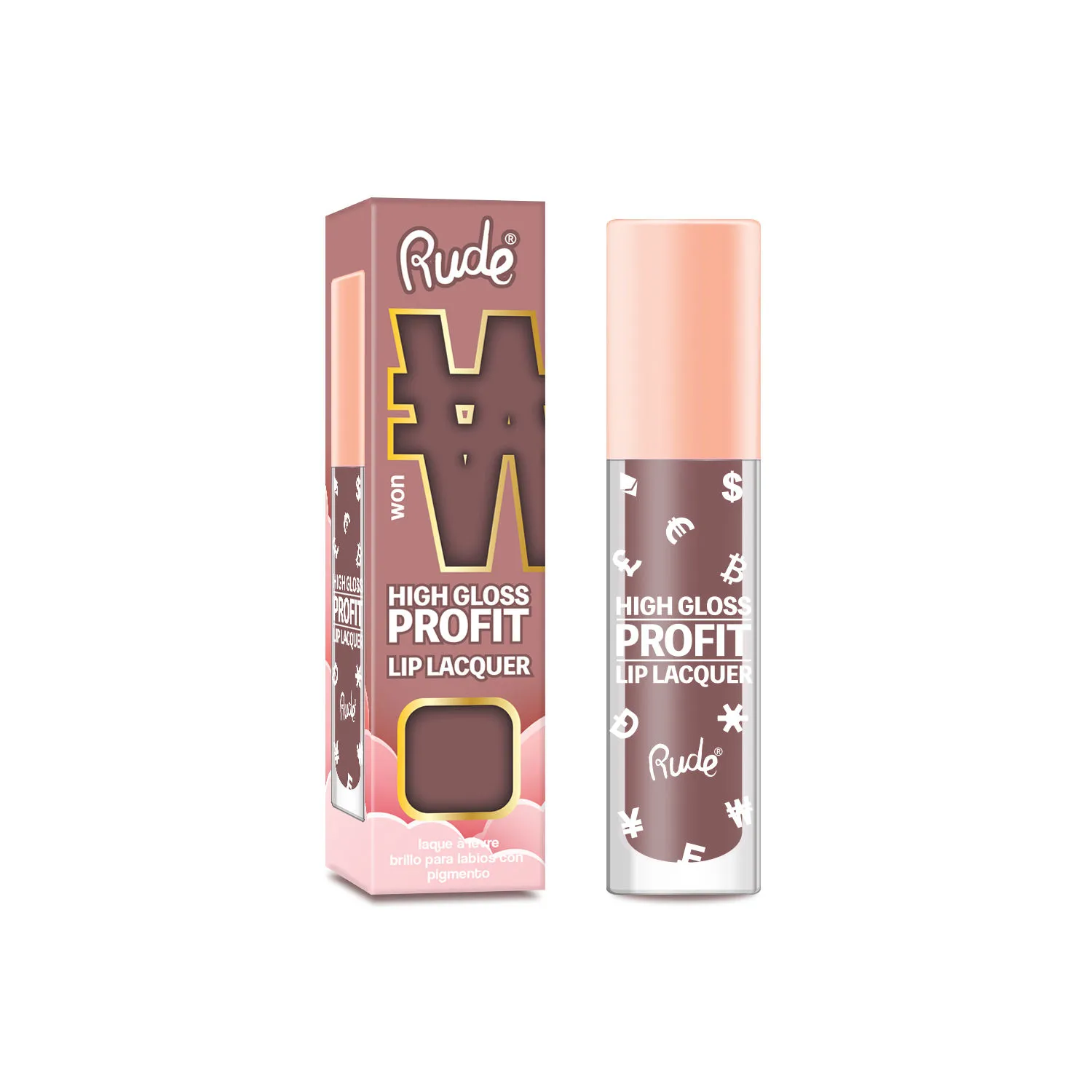 Rude Cosmetics High Gloss Profit Lip Lacquer - Won