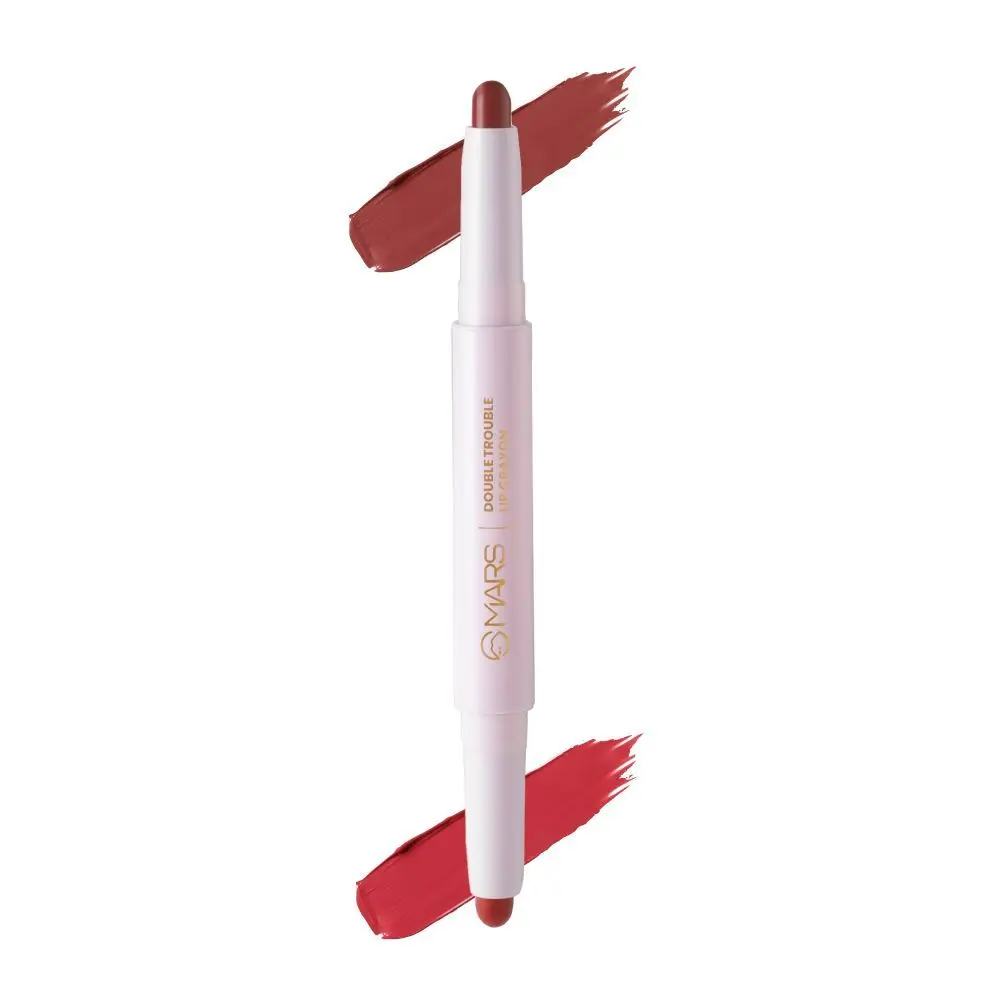 MARS Double Trouble Lip Crayon Lipstick - Chilly Syrup (4 g)