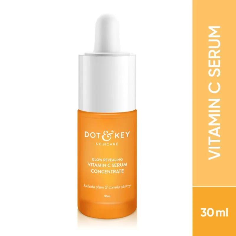 Dot & Key Vitamin C Face Serum With Hyaluronic For Glowing Skin, Reduces Dark Spots