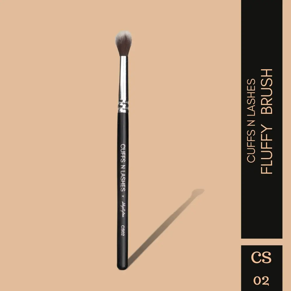 Cuffs N Lashes X Shystyles Makeup Brushes, CS02 Fluffy Brush