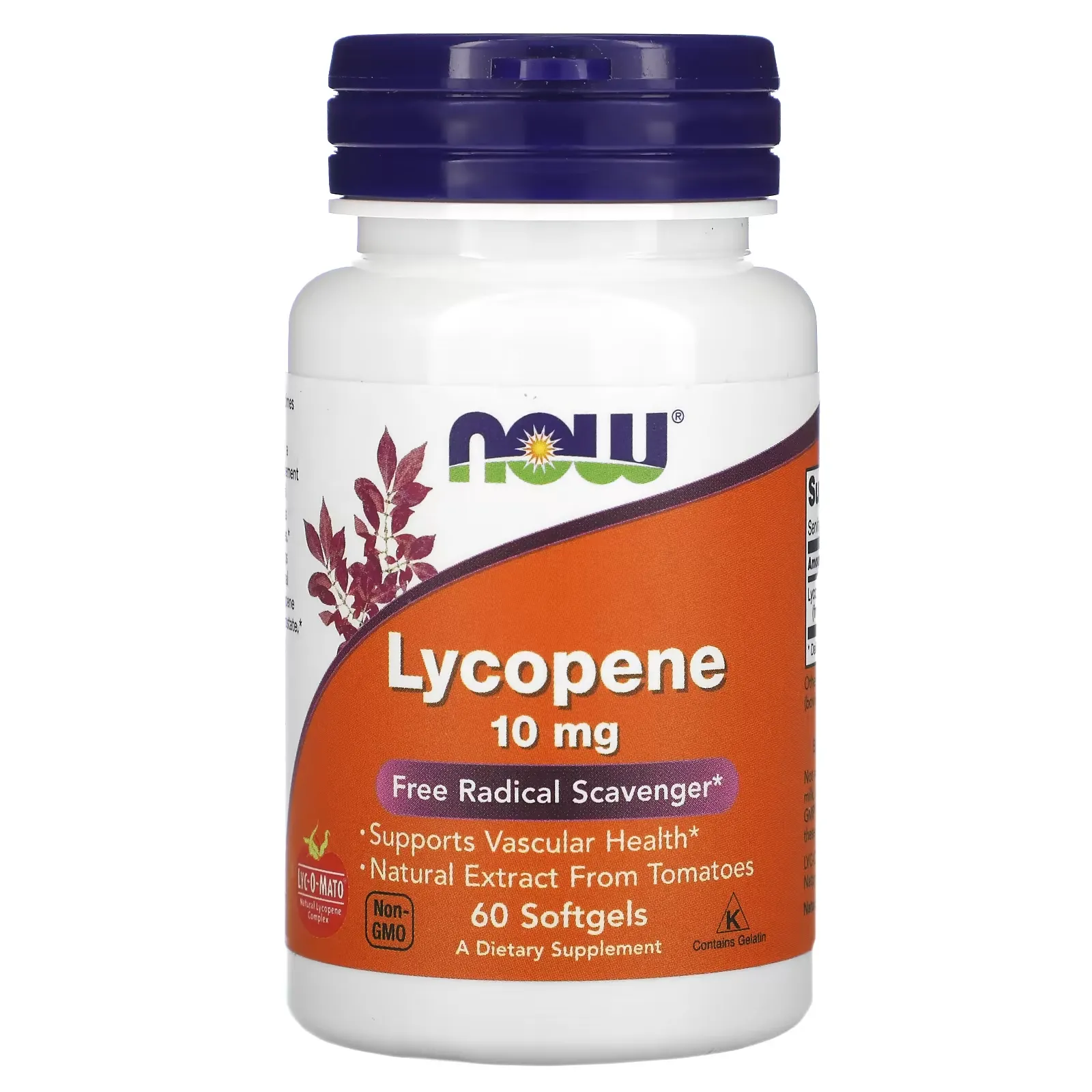 Lycopene, 10 mg, 60 Softgels