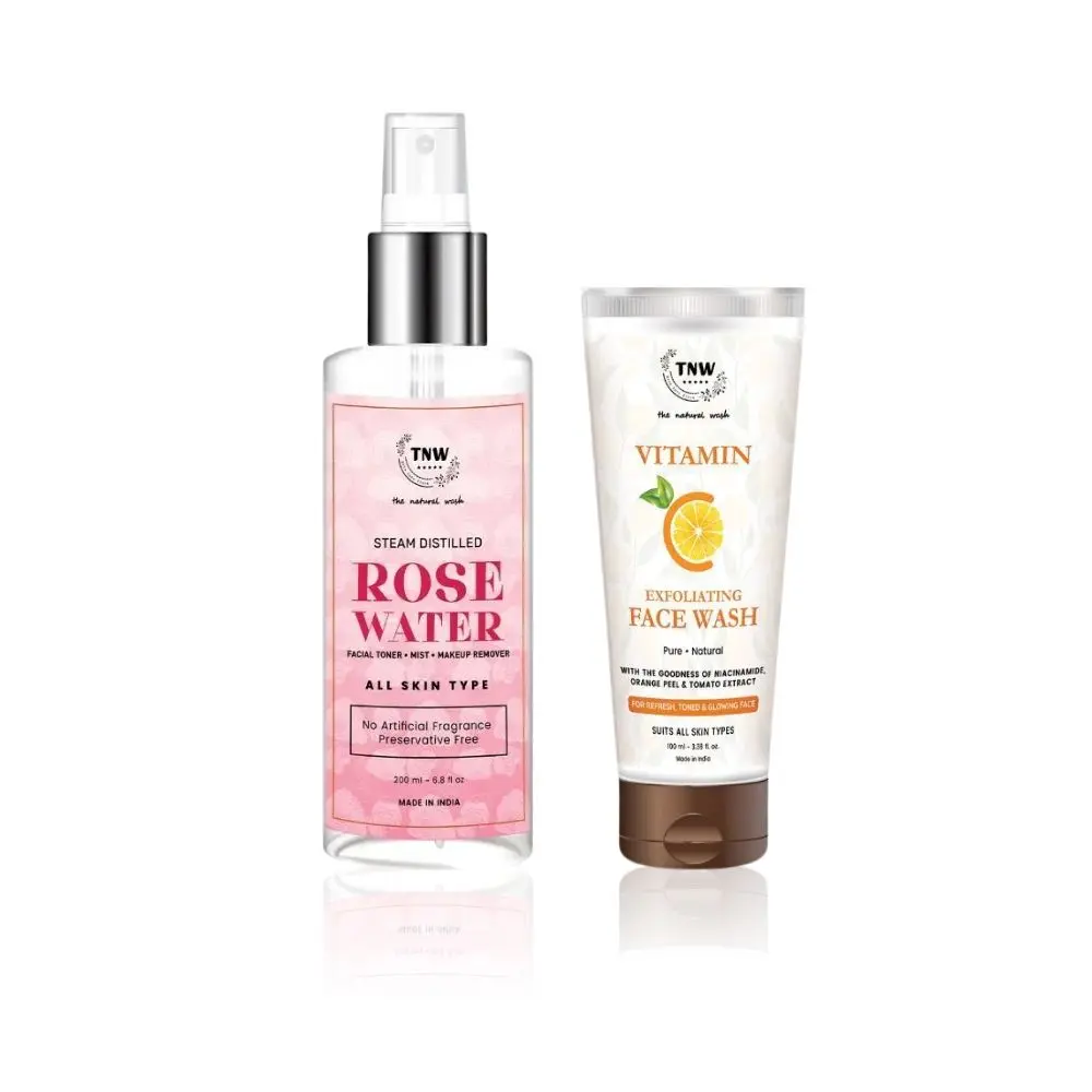 TNW The Natural Wash Vitaminc Face Wash + Rose Water