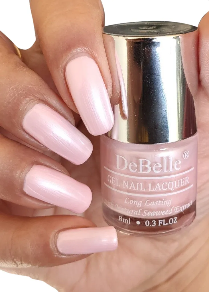 DeBelle Gel Nail Polish - Marshmallow Crush (Pearl Baby Pink)